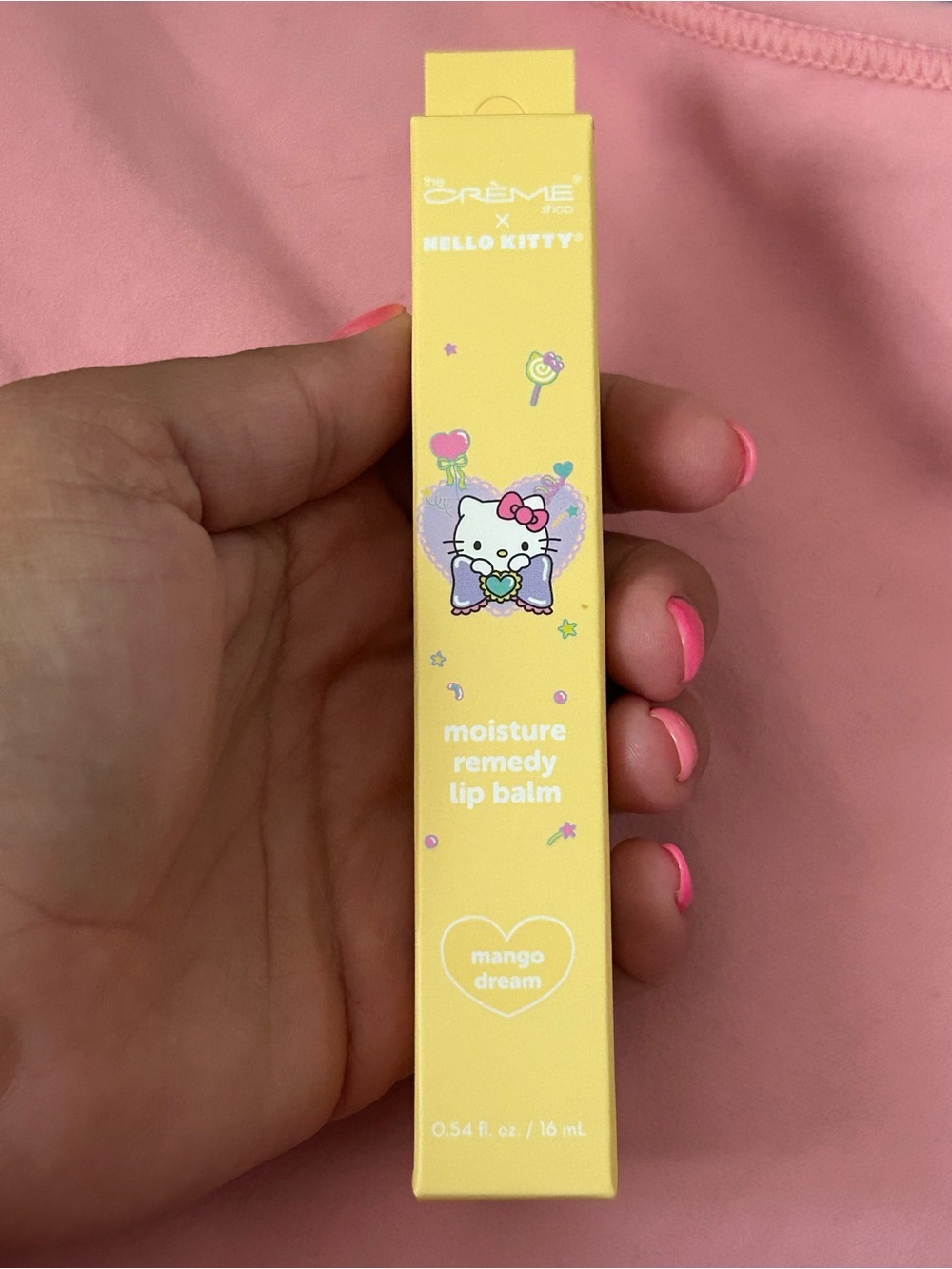 The Crème Shop X Hello Kitty Mango Dream Moisture Remedy Lip Balm